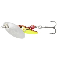 Блешня Savage Gear Sticklebait Spinner 3 9.1g Silver Red Yellow (1854.44.82)