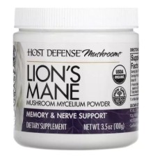 Трави Fungi Perfecti Їжачок гребінчастий, порошок грибного міцелію, підтрим. (FPI-30696)