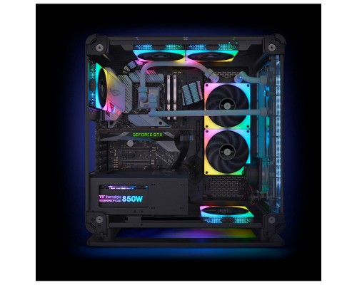 Кулер до корпусу ThermalTake TOUGHFAN 12 RGB Radiator Fan 3Pack (CL-F135-PL12SW-A) Кулер до корпусу ThermalTake TOUGHFAN 12 RGB Radiator Fan 3Pack (CL-F135-PL12SW-A)