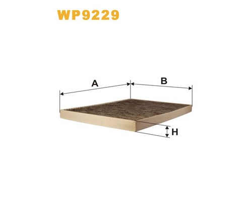 Фільтр салону Wixfiltron WP9229 Фільтр салону Wixfiltron WP9229