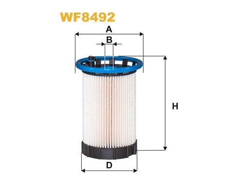 Фільтр паливний Wixfiltron WF8492