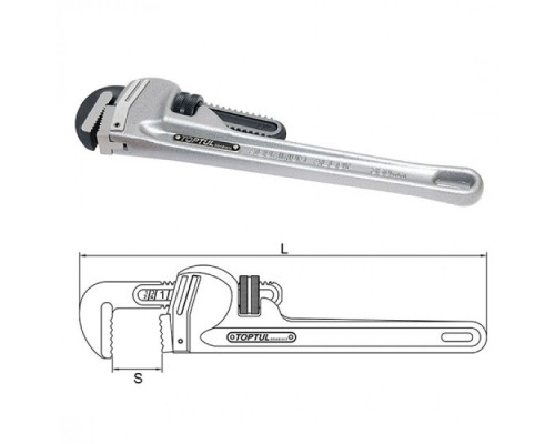 Ключ Toptul КТР алюмінієвий 64мм L460 (DDAC1A18)