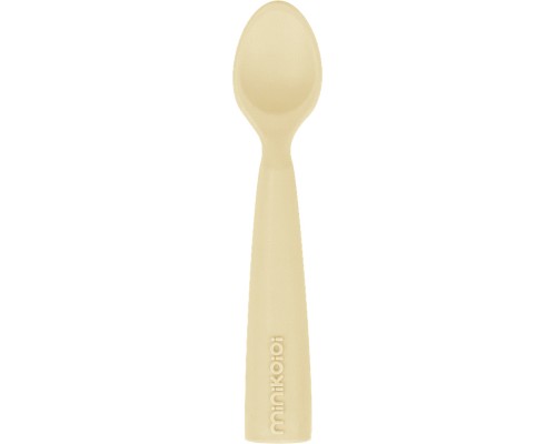 Набір дитячого посуду MinikOiOi Scooper ложка силіконова (Mellow Yellow) (101140006)