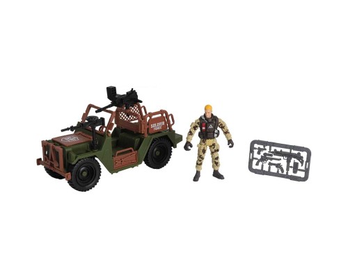 Ігровий набір Chap Mei Солдати PATROL JEEP (545301-1)