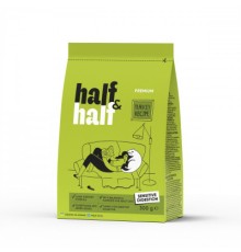 Сухий корм для кішок Half&Half із чутливим травленням з індичкою 300 г (4820261920949)
