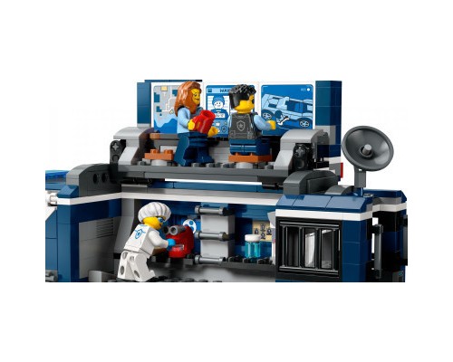 Конструктор LEGO City Пересувна поліцейська криміналістична лабораторія 674 деталей (60418)