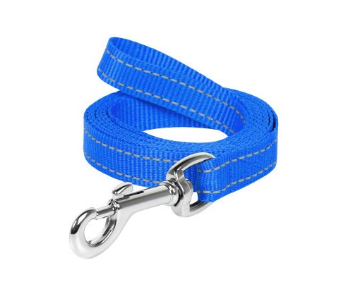 Повідок для собак Dog Extreme з нейлону Ш 14 мм Д 200 см блакитний (04602)