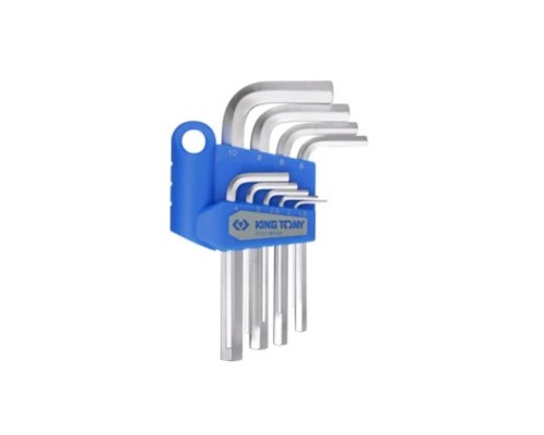 Ключ KING TONY шестигранний 9 шт. дюймовий L-подібний (20219SR)