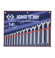 Ключ KING TONY ріжково-накидний 14 шт. 10-32 мм (1214MR01)