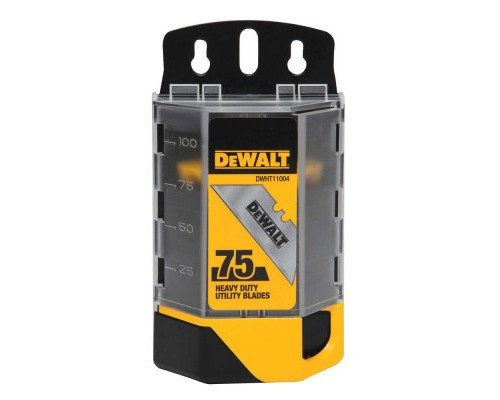 Лезо DeWALT для оздоблювальних робіт, трапецеподібне, 75 шт. (DWHT11004-7)