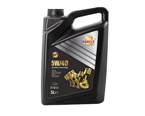 Моторна олива CASTLE MOTOR OILS 5W40 5л