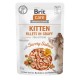 Вологий корм для кішок Brit Care Cat Fillets in Gravy with Savory Salmon філе в соусі з лососем 85 г (8595602565313)