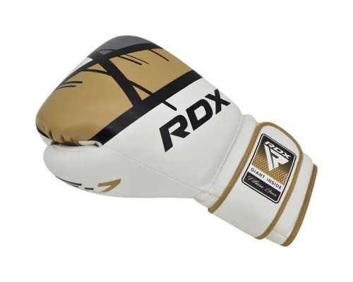 Боксерські рукавички RDX F7 Ego Golden 8 унцій (BGR-F7GL-8oz)
