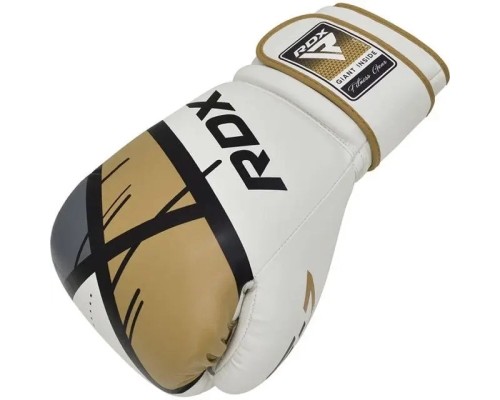 Боксерські рукавички RDX F7 Ego Golden 8 унцій (BGR-F7GL-8oz)