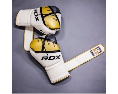 Боксерські рукавички RDX F7 Ego Golden 8 унцій (BGR-F7GL-8oz)