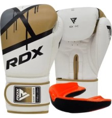 Боксерські рукавички RDX F7 Ego Golden 8 унцій (BGR-F7GL-8oz)