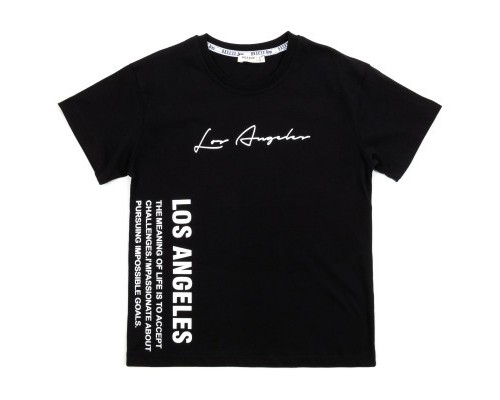 Футболка дитяча Breeze LOS ANGELES (20505-134B-black)