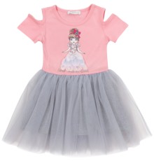 Плаття дитяче Breeze з принцесою (13380-116G-peach)