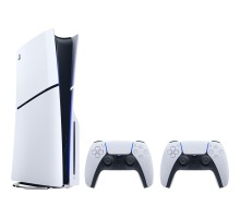 Ігрова консоль Sony Playstation 5 Slim (2 геймпада Dualsense) Blu-Ray (1000042053) 