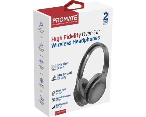 Навушники Promate LaBoca-Pro Black (laboca-pro.black)