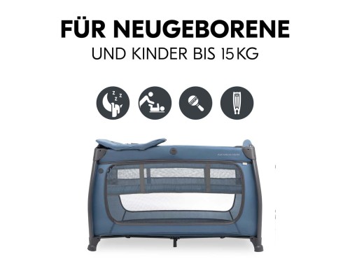 Дитячий манеж Hauck Play N Relax Dark Blue (60014-6)