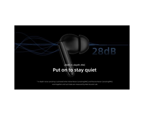 Навушники QCY T13 ANC 2 Black (1052468)