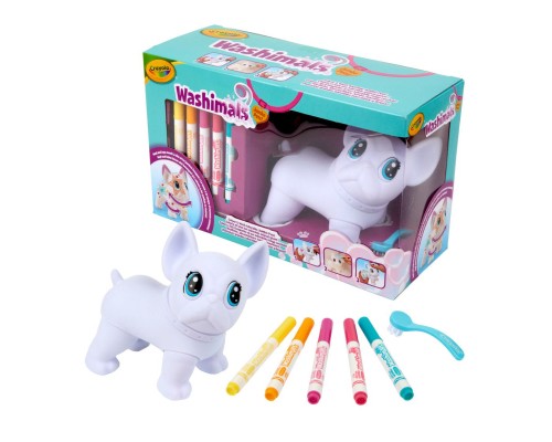 Набір для творчості Crayola Washimals Пес-велетень З фломастерами 5 шт (74-0227)
