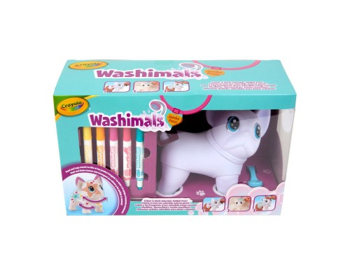 Набір для творчості Crayola Washimals Пес-велетень З фломастерами 5 шт (74-0227)