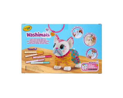 Набір для творчості Crayola Washimals Пес-велетень З фломастерами 5 шт (74-0227)