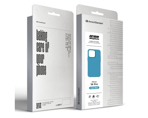 Чохол до мобільного телефона Armorstandart ICON2 MagSafe Apple iPhone 16 Pro Capri Blue (ARM80193)