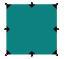 Тент Tramp 3х3 Green (UTRT-100)