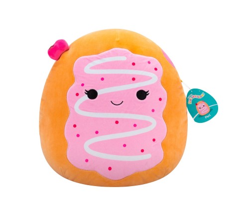 М'яка іграшка Squishmallows Вишневий пончик Перл 36 см (SQCR06742) М'яка іграшка Squishmallows Вишневий пончик Перл 36 см (SQCR06742)