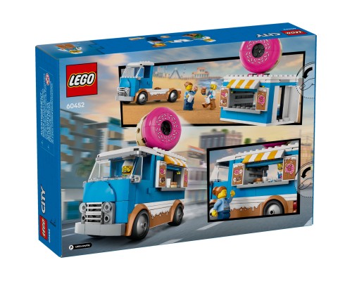 Конструктор LEGO City Вантажівка з пончиками (60452)