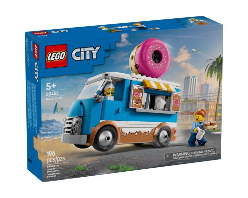 Конструктор LEGO City Вантажівка з пончиками (60452)