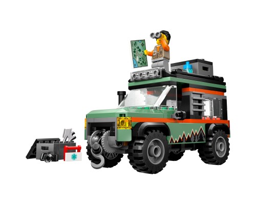 Конструктор LEGO City Позашляхова гірська вантажівка 4x4 (60447)