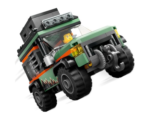 Конструктор LEGO City Позашляхова гірська вантажівка 4x4 (60447)