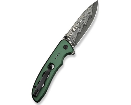 Ніж Civivi Hyperpulse Damascus Red Aluminum (C23087A-DS1)