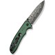 Ніж Civivi Hyperpulse Damascus Red Aluminum (C23087A-DS1)