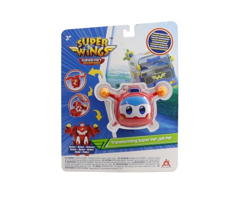 Трансформер Super Wings Transforming Super Pet Джером улюбленець (Jerome pet) (EU770641)