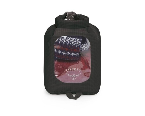 Гермомішок Osprey DrySack 3L w/Window black - O/S - чорний (009.3178)