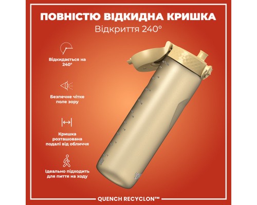 Пляшка для води ION8 OneTouch 1000 мл BPA Free, Desert (I8RF1000DES)