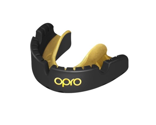 Капа Opro Gold Braces під брекети Blackl/Gold (102506001) (Gold_Braces_Bl/Gold)