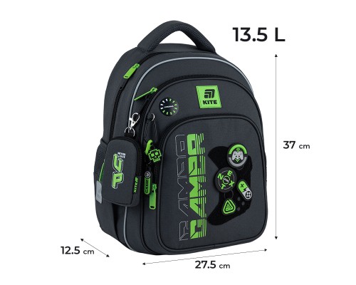 Рюкзак шкільний Kite Education 763S Gamer (K25-763S-2)