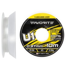Флюорокарбон Favorite U1 FC 10m 5.0/0.37mm 20.5lb/9.31kg (1693.11.84)