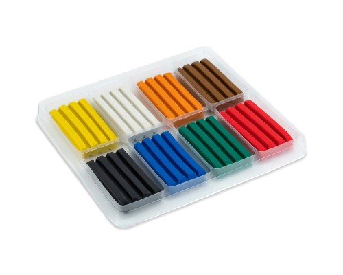 Пластилін Kite Hot Wheels восковий, 8 кольорів, 160 г (HW25-082)