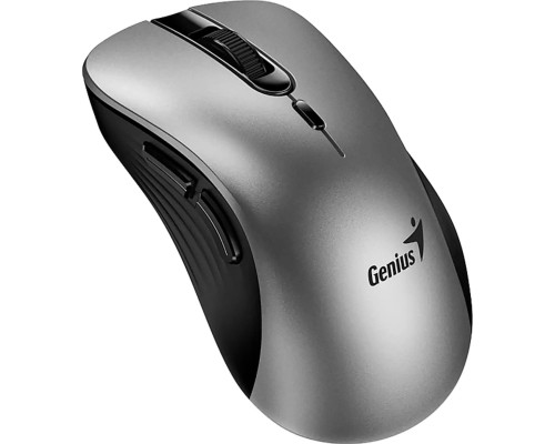 Мишка Genius Ergo 8100S AI Silent Wireless Grey (31030040404)