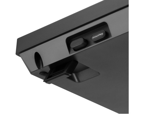 Клавіатура Keychron V5 Max Gateron Jupiter Banana Knob Hot-Swap QMK Wireless/Bluetooth/USB-А UA Black (V5M-D4-UA)