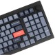 Клавіатура Keychron V5 Max Gateron Jupiter Banana Knob Hot-Swap QMK Wireless/Bluetooth/USB-А UA Black (V5M-D4-UA)