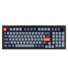 Клавіатура Keychron V5 Max Gateron Jupiter Banana Knob Hot-Swap QMK Wireless/Bluetooth/USB-А UA Black (V5M-D4-UA)