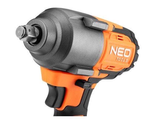 Гайковерт Neo Tools Energy+ 18V, безщітковий, 2400об/хв, 850Нм, 1/2
